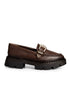 Mocasín Café Chunky Hebilla 423